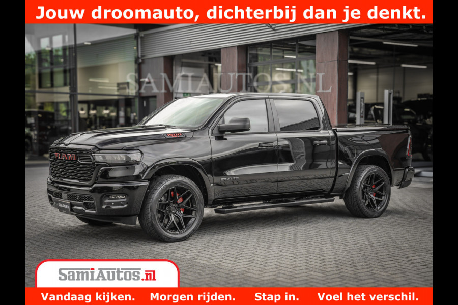 Dodge Ram TradesMan 6 Persoons Uitvoering | 420Pk 636Nm | Pick-Up | Comfortabele Dubbele Cabine met Royale 6 Zitplaatsen | BPM vrij | Nu Leverbaar uit Voorraad | Voorraad Nr 2217- 2911
