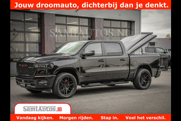 Dodge Ram TradesMan 6 Persoons Uitvoering | 420Pk 636Nm | Pick-Up | Comfortabele Dubbele Cabine met Royale 6 Zitplaatsen | BPM vrij | Nu Leverbaar uit Voorraad | Voorraad Nr 2217- 2911