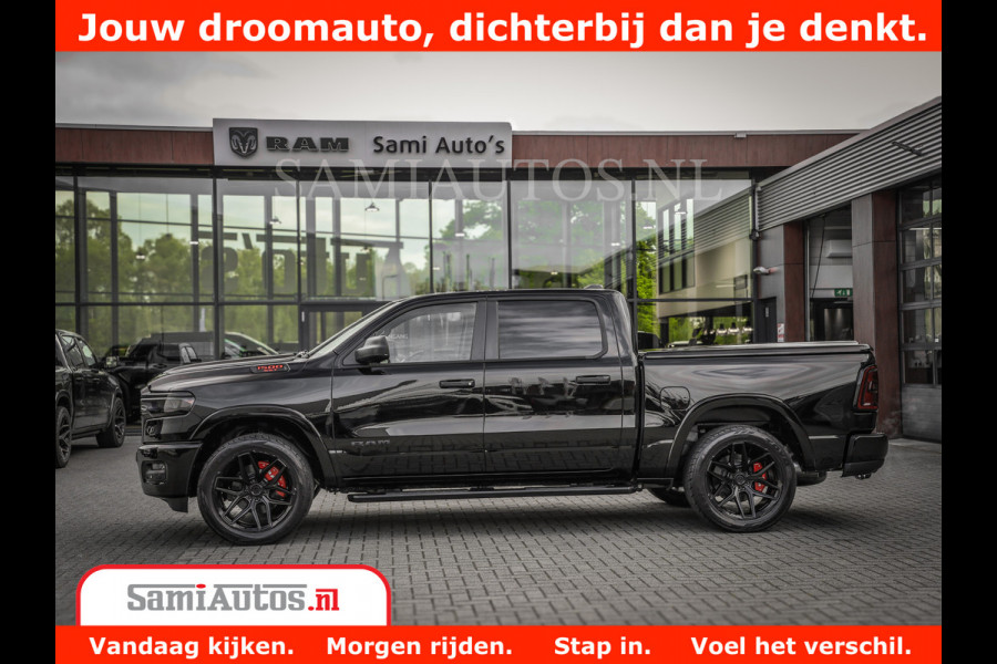 Dodge Ram TradesMan 6 Persoons Uitvoering | 420Pk 636Nm | Pick-Up | Comfortabele Dubbele Cabine met Royale 6 Zitplaatsen | BPM vrij | Nu Leverbaar uit Voorraad | Voorraad Nr 2217- 2911