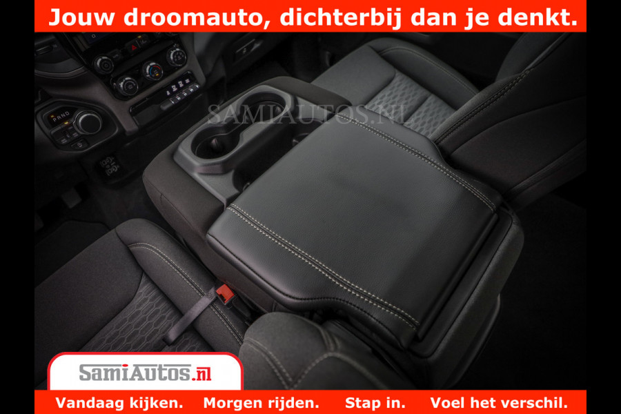 Dodge Ram TradesMan 6 Persoons Uitvoering | 420Pk 636Nm | Pick-Up | Comfortabele Dubbele Cabine met Royale 6 Zitplaatsen | BPM vrij | Nu Leverbaar uit Voorraad | Voorraad Nr 2217- 2911