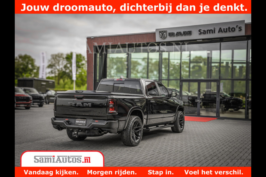 Dodge Ram TradesMan 6 Persoons Uitvoering | 420Pk 636Nm | Pick-Up | Comfortabele Dubbele Cabine met Royale 6 Zitplaatsen | BPM vrij | Nu Leverbaar uit Voorraad | Voorraad Nr 2217- 2911