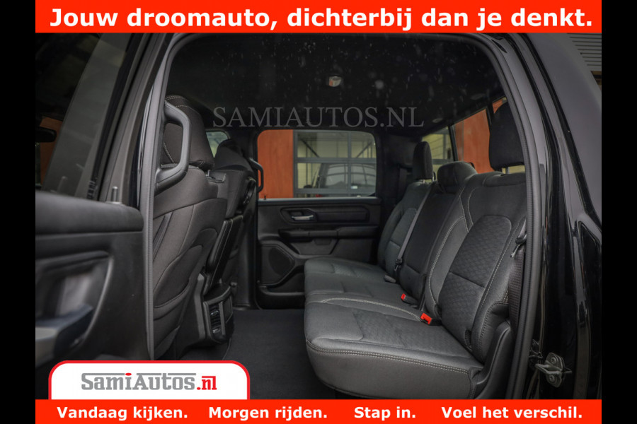 Dodge Ram TradesMan 6 Persoons Uitvoering | 420Pk 636Nm | Pick-Up | Comfortabele Dubbele Cabine met Royale 6 Zitplaatsen | BPM vrij | Nu Leverbaar uit Voorraad | Voorraad Nr 2217- 2911