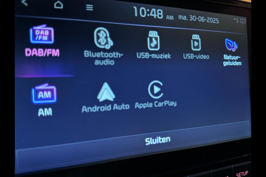 Kia Rio 1.0 T-GDi MHEV DynamicPlusLine 7JR Fabrieksgarantie Camera CarPlay StuurVW StoelVW Lane Blindspot ACC Clima Navi Rijklaar