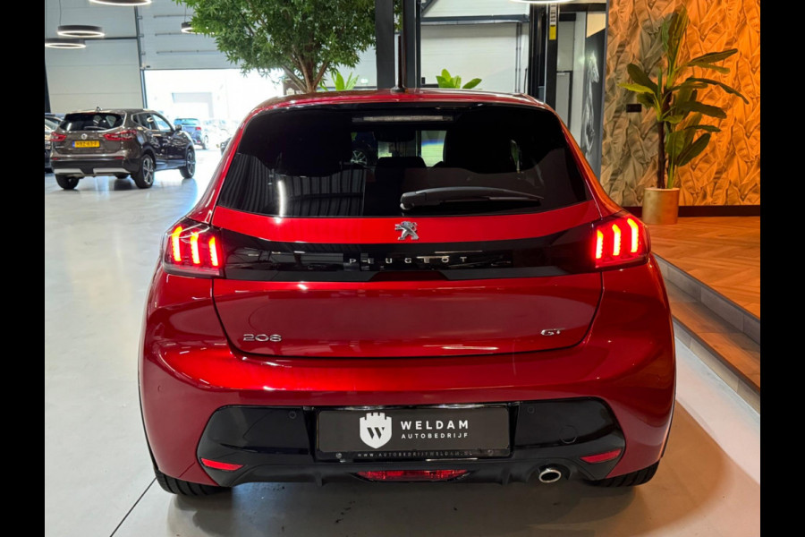 Peugeot 208 1.2 PureTech GT Garantie CarPlay 360 Camera Cruise Sfeer Blindspot Lane LED Clima Navi Rijklaar