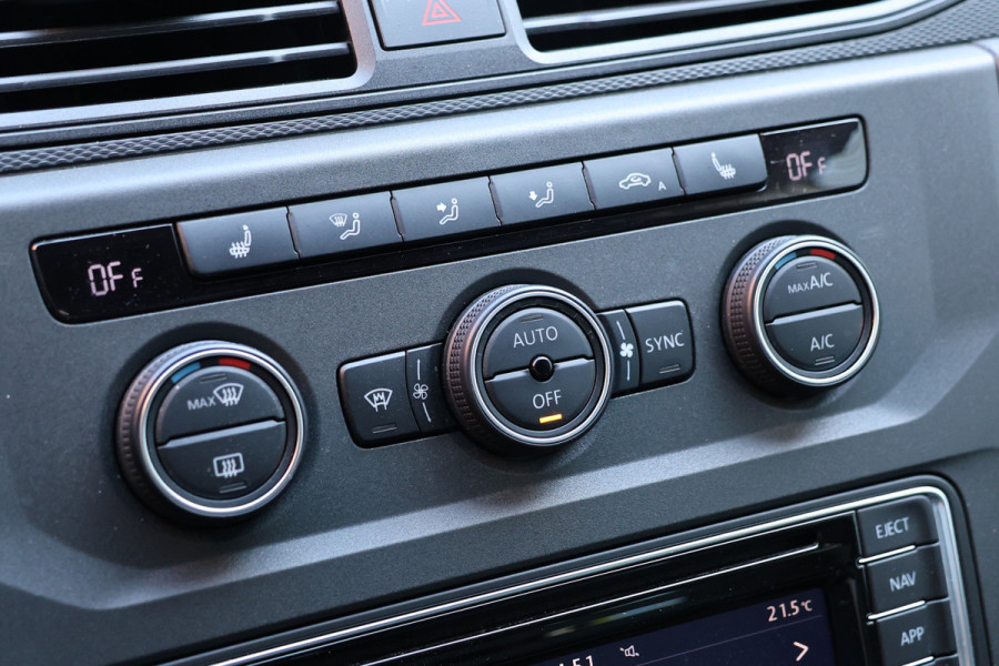 Volkswagen Caddy 2.0 TDI DSG | Bi-Xenon | Navigatie | CarPlay | Climate Control | Stoelverwarming | PDC V+A | Multifunctioneel stuur | Airco | Cruise control | Schroefset | Spoilerkit | Dealer onderhouden | Nieuwe APK | Groot onderhoudsbeurt | BPM Vrij