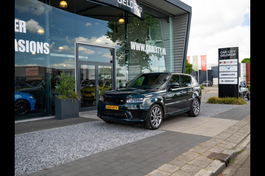 Land Rover Range Rover Sport P400e Autobiography Dynamic / SVO British Racing Green / Laser / Head up / Stoelkoeling / Koelkast