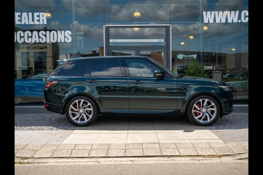 Land Rover Range Rover Sport P400e Autobiography Dynamic / SVO British Racing Green / Laser / Head up / Stoelkoeling / Koelkast