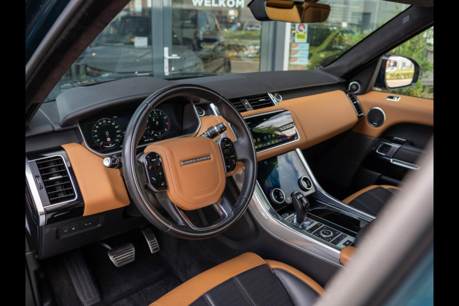 Land Rover Range Rover Sport P400e Autobiography Dynamic / SVO British Racing Green / Laser / Head up / Stoelkoeling / Koelkast