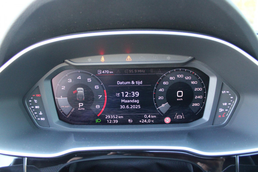 Audi Q3 Sportback 35 TFSI 150PK S-TRONIC 7 S EDITION * NIEUWSTAAT * | S-LINE EXTERIEUR | S-LINE INTERIEUR | AUDI VIRTUAL COCKPIT | PANORAMISCH SCHUIF / KANTELDAK | NAVIGATIE | TWIN LEDEREN BEKLEDING ZWART MET ROTSGRIJS STIKSEL | VOORSTOELEN VERWARMBAAR | ACHTERUITRIJCAMERA | PARKEERSENSOREN VOOR / ACHTER | DODEHOEK DETECTIE |  ALARM SYSTEEM | FULL LED KOPLAMPEN INCLUSIEF LED ACHTERLICHTEN | ZWARTE HEMELBEKLEDING | AUDI SOUND SYSTEM | AMBIENTE VERLICHTING | 18" LICHTMETAAL S-DESIGN | VERLICHTE S-LINE INSTAPLIJSTEN |