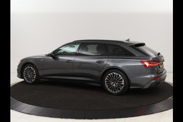 Audi A6 55 TFSIe S Line | 367pk | Trekhaak | Stoel & stuurverwarming | Adaptive cruise | Camera | Matrix LED | Carplay | Sportstoelen | Half leder | Navigatie
