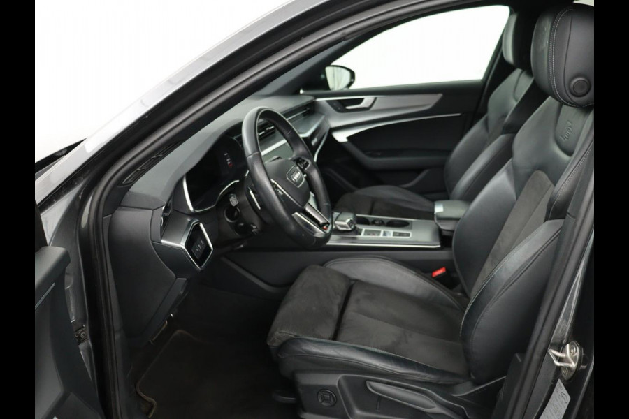 Audi A6 55 TFSIe S Line | 367pk | Trekhaak | Stoel & stuurverwarming | Adaptive cruise | Camera | Matrix LED | Carplay | Sportstoelen | Half leder | Navigatie