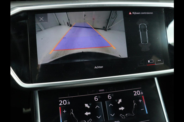 Audi A6 55 TFSIe S Line | 367pk | Trekhaak | Stoel & stuurverwarming | Adaptive cruise | Camera | Matrix LED | Carplay | Sportstoelen | Half leder | Navigatie
