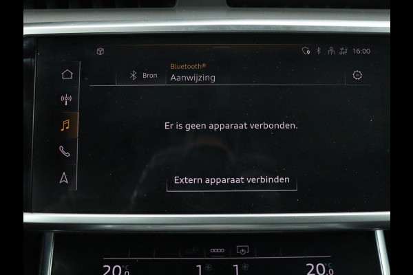 Audi A6 55 TFSIe S Line | 367pk | Trekhaak | Stoel & stuurverwarming | Adaptive cruise | Camera | Matrix LED | Carplay | Sportstoelen | Half leder | Navigatie