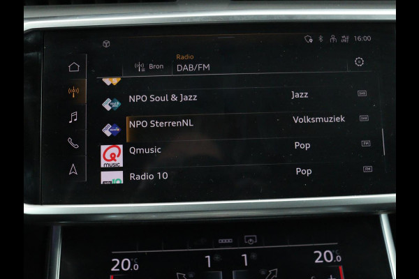Audi A6 55 TFSIe S Line | 367pk | Trekhaak | Stoel & stuurverwarming | Adaptive cruise | Camera | Matrix LED | Carplay | Sportstoelen | Half leder | Navigatie