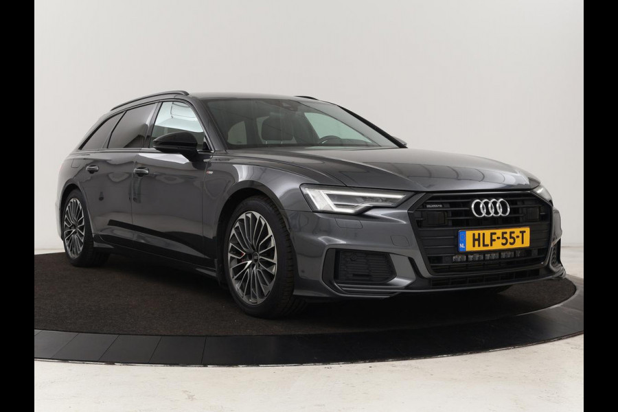 Audi A6 55 TFSIe S Line | 367pk | Trekhaak | Stoel & stuurverwarming | Adaptive cruise | Camera | Matrix LED | Carplay | Sportstoelen | Half leder | Navigatie