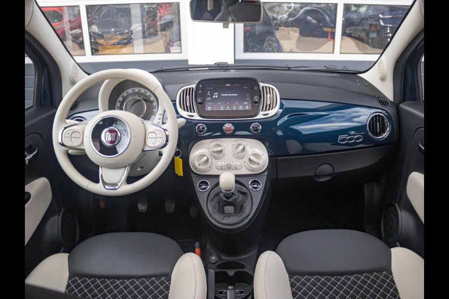 Fiat 500 Hybrid Dolcevita | Airco | Cruise | Schuif/Kanteldak | PDC | 16" | Apple Carplay