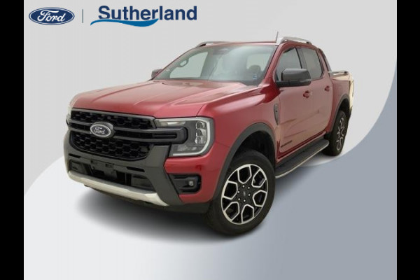 Ford Ranger 3.0 V6 Wildtrak Double Cab EcoBlue | SCI | 241pk!! | 2-zits|  BPM vrij | Rollertop | Trekhaak | Technology Pack | Uniek in Nederland | Verlengde fabrieksgarantie tot 03-2028
