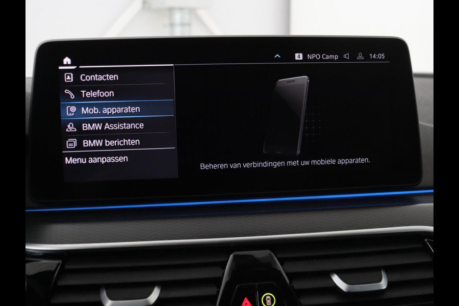 BMW 5 Serie 530e xDrive M Sport | Leder | Stoel & stuurverwarming | Sfeerverlichting | Adaptief LED | Carplay | Camera | Live cockpit | Navigatie