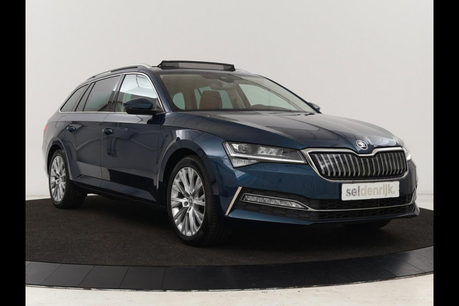 Škoda Superb 1.4 TSI iV Business Edition Plus | Panoramadak | Stoel & stuurverwarming | Adaptive cruise | Virtual Cockpit | Canton Sound | Memory | Carplay | Achterbankverwarming | Navigatie