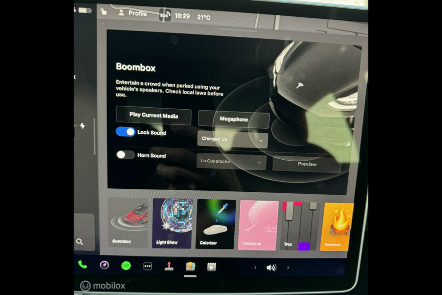 Tesla Model 3 Performance ZWART MiC X-TREME ACHTERLICHT+EAP