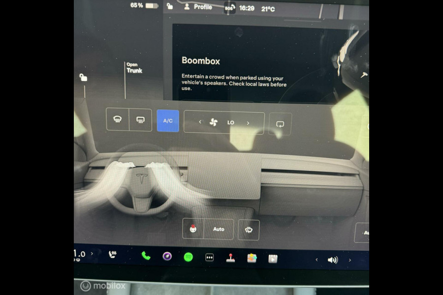 Tesla Model 3 Performance ZWART MiC X-TREME ACHTERLICHT+EAP