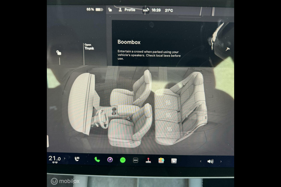 Tesla Model 3 Performance ZWART MiC X-TREME ACHTERLICHT+EAP