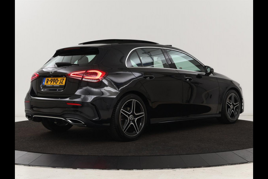 Mercedes-Benz A-Klasse 180 AMG | Panoramadak | Stoelverwarming | Carplay | Widescreen | Leder/Alcanatara | Navigatie | Full LED | Park Assist