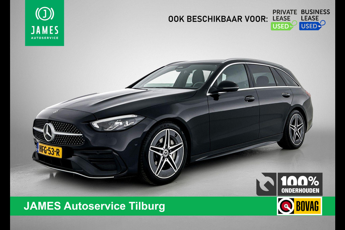 Mercedes-Benz C-Klasse Estate 200 AMG Line NW MODEL CAMERA AD-CRUISE SFEERVERLICHTING Mercedes-Benz C-Klasse Estate 200 AMG Line NW MODEL CAMERA AD-CRUISE SFEERVERLICHTING