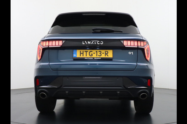 Lynk & Co 01 1.5 PHEV AUT-7 261pk Pano-Schuif-K-dak 20" 360°Camera Apple Carplay Android Auto Adaptive-Cr NaviPdc-a+v Ecc Keyless Led M-BuxPl Elek.Memory.Stoel File assistent Dodehoek detector Elektrisch bedienbare achterklep Rijstrooksensor Wifi Verkeersbord detectie 425Nm koppel 3,6kw laadvermogen A-label Euro 6 Hybride Benzine / Elektrisch rijden tot ca 69km  1800kg trekvermogen