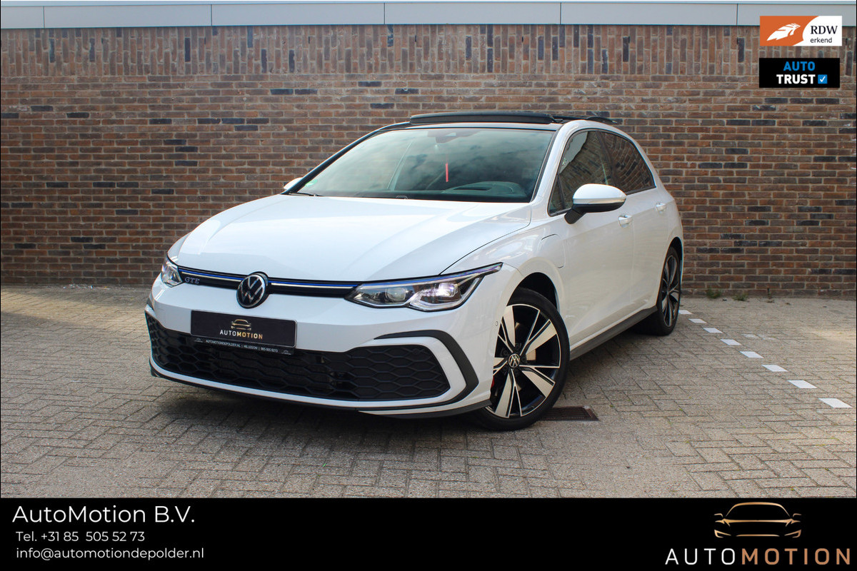 Volkswagen Golf 8 1.4 eHybrid GTE PANO|HUD|IQ Light|245PK Volkswagen Golf 8 1.4 eHybrid GTE PANO|HUD|IQ Light|245PK