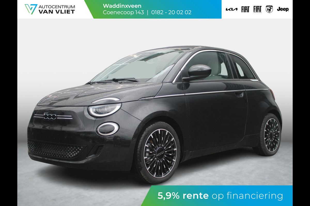 Fiat 500E CABRIO La Prima 42 kWh | By Bocelli | Leder | 17" | Navi | Winter Pack Fiat 500E CABRIO La Prima 42 kWh | By Bocelli | Leder | 17" | Navi | Winter Pack