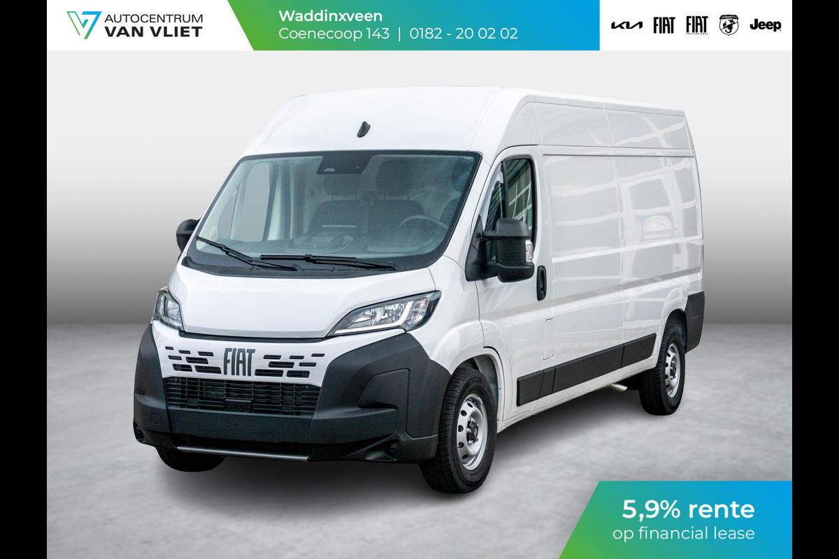Fiat Ducato 2.2 MultiJet 140 S&S L3H2 3.5t Automaat | Navi | Clima | Digital Cockpit | Apple Carplay | Pack Worksite Light | 270 Graden deuren Fiat Ducato 2.2 MultiJet 140 S&S L3H2 3.5t Automaat | Navi | Clima | Digital Cockpit | Apple Carplay | Pack Worksite Light | 270 Graden deuren