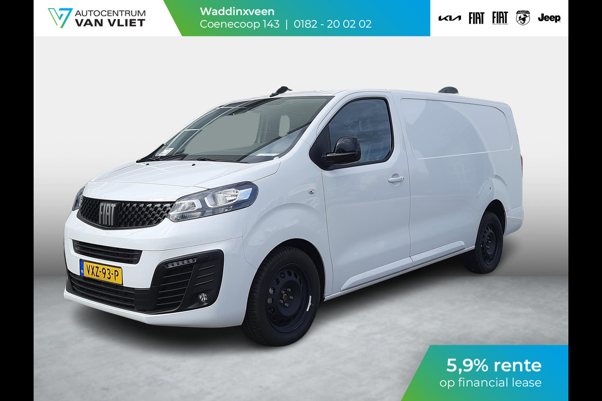 Fiat Scudo 2.0 Diesel 145pk L3 | Airco | Cruise | 3-Zitplaatsen | Trekhaak | Uit voorraad leverbaar Fiat Scudo 2.0 Diesel 145pk L3 | Airco | Cruise | 3-Zitplaatsen | Trekhaak | Uit voorraad leverbaar