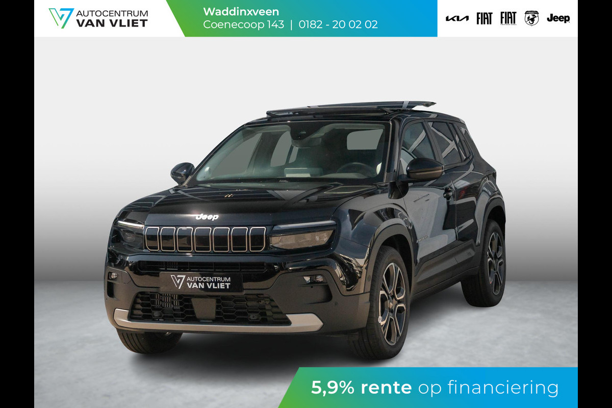 Jeep Avenger 1.2 e-Hybrid Summit | Leder&Winter Pack | Schuif/Kanteldak | Infotainment&Convience Pack Jeep Avenger 1.2 e-Hybrid Summit | Leder&Winter Pack | Schuif/Kanteldak | Infotainment&Convience Pack