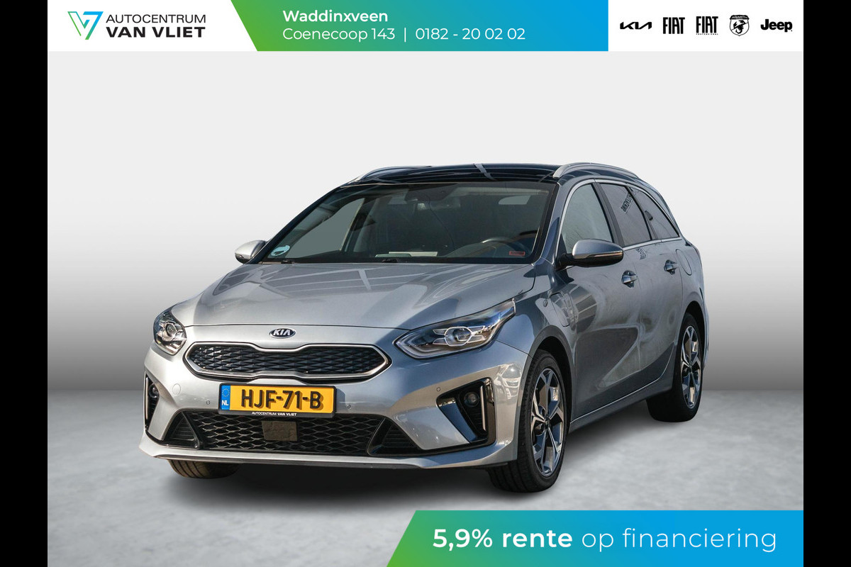 Kia Ceed Sportswagon 1.6 GDI PHEV ExecutiveLine Lederen bekleding l stoel verwarming en ventilatie l Schuifkantel dak l trekhaak l 1300 KG trekgewicht Kia Ceed Sportswagon 1.6 GDI PHEV ExecutiveLine Lederen bekleding l stoel verwarming en ventilatie l Schuifkantel dak l trekhaak l 1300 KG trekgewicht