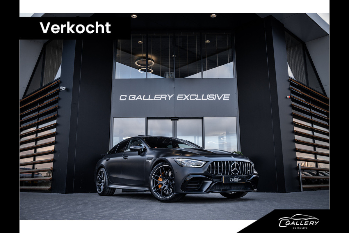 Mercedes-Benz AMG GT 4-Door Coupe GT63 S 4MATIC+ Premium Plus - Perf. Pack | NAP l Schuifd. | Ceramic | 4D Burm. | 360 Camera Mercedes-Benz AMG GT 4-Door Coupe GT63 S 4MATIC+ Premium Plus - Perf. Pack | NAP l Schuifd. | Ceramic | 4D Burm. | 360 Camera