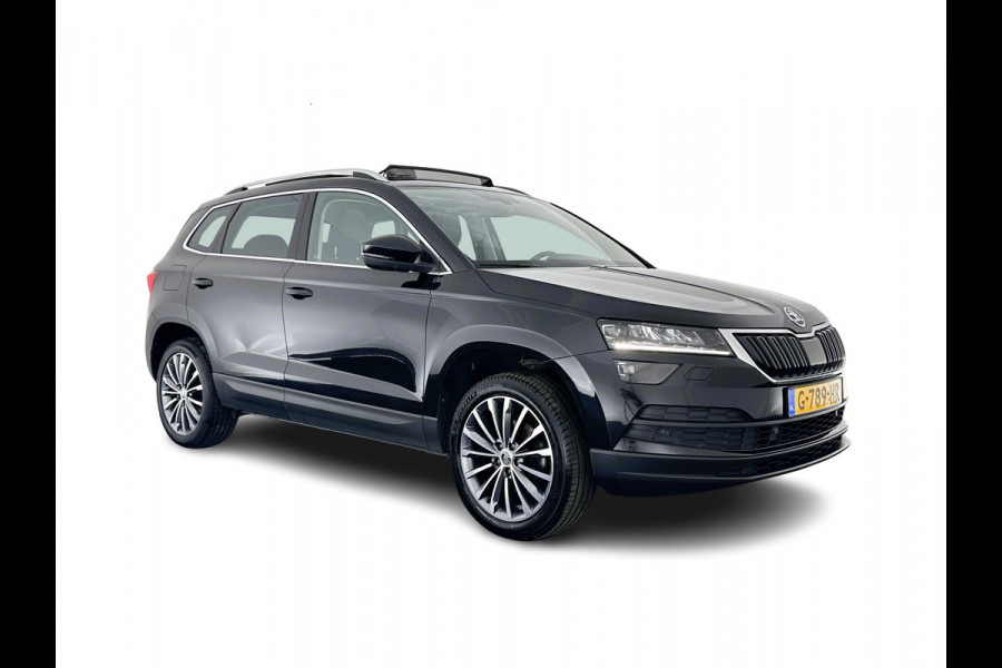 Škoda Karoq 1.5 TSI ACT Business Edition Aut. *PANO | LEATHER-ALCANTARA  | FULL-LED | NAVI-FULLMAP | KEYLESS | COMFORT-SEATS | CAMERA | DAB+ | ECC | HEATED-SEATS | PDC | CRUISE  | TOWBAR | CARPLAY | 18''ALU*