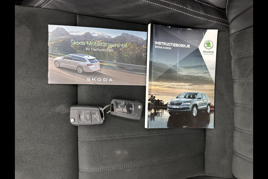 Škoda Karoq 1.5 TSI ACT Business Edition Aut. *PANO | LEATHER-ALCANTARA  | FULL-LED | NAVI-FULLMAP | KEYLESS | COMFORT-SEATS | CAMERA | DAB+ | ECC | HEATED-SEATS | PDC | CRUISE  | TOWBAR | CARPLAY | 18''ALU*