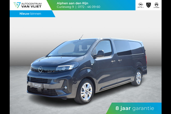 Opel Vivaro Electric 75 kWh Dubbele Cabine | camera | navigatie incl. Apple Carplay | betimmering | Exterieur pakket | etc.