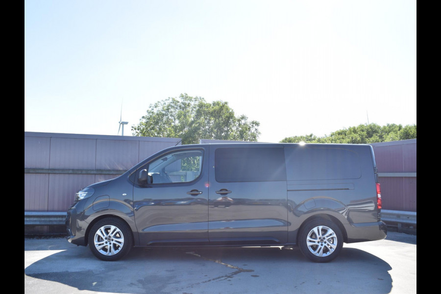 Opel Vivaro Electric 75 kWh Dubbele Cabine | camera | navigatie incl. Apple Carplay | betimmering | Exterieur pakket | etc.