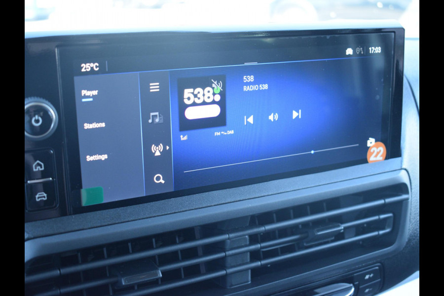 Opel Vivaro Electric 75 kWh Dubbele Cabine | camera | navigatie incl. Apple Carplay | betimmering | Exterieur pakket | etc.