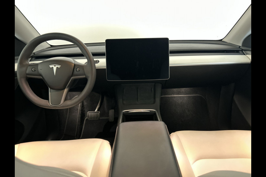Tesla Model Y RWD 58 kWh | Prachtig blauw | Wit lederen interieur | | Soh (batterijcheck) 93,1 %