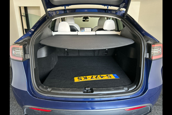 Tesla Model Y RWD 58 kWh | Prachtig blauw | Wit lederen interieur | | Soh (batterijcheck) 93,1 %