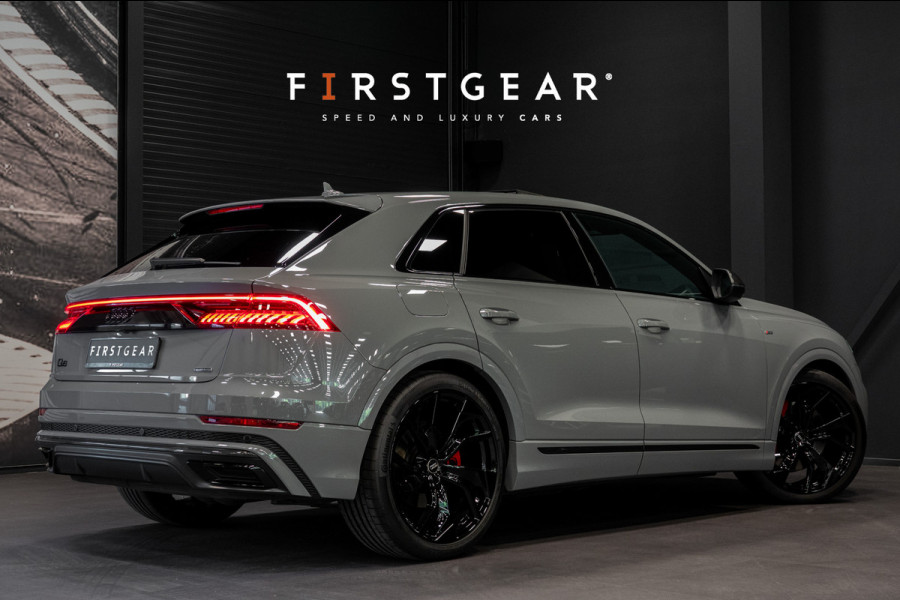 Audi Q8 55 TFSI e quattro Pro Line S *Competition Plus / Bang & Olufsen / Panorama / Soft-Close / HD Matrix-LED / Nardo-Grijs*