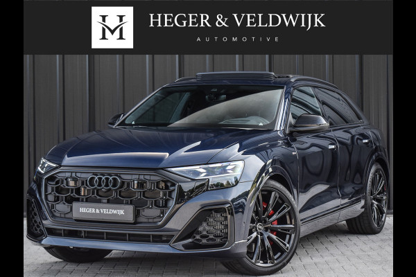 Audi Q8 60 TFSI e QUATTRO PRO LINE S COMPETITION | PANORAMADAK | CARBON |BANG & OLUFSEN ADVANCED | S-SEATS | CARBON INLEG | 360 CAMERA |