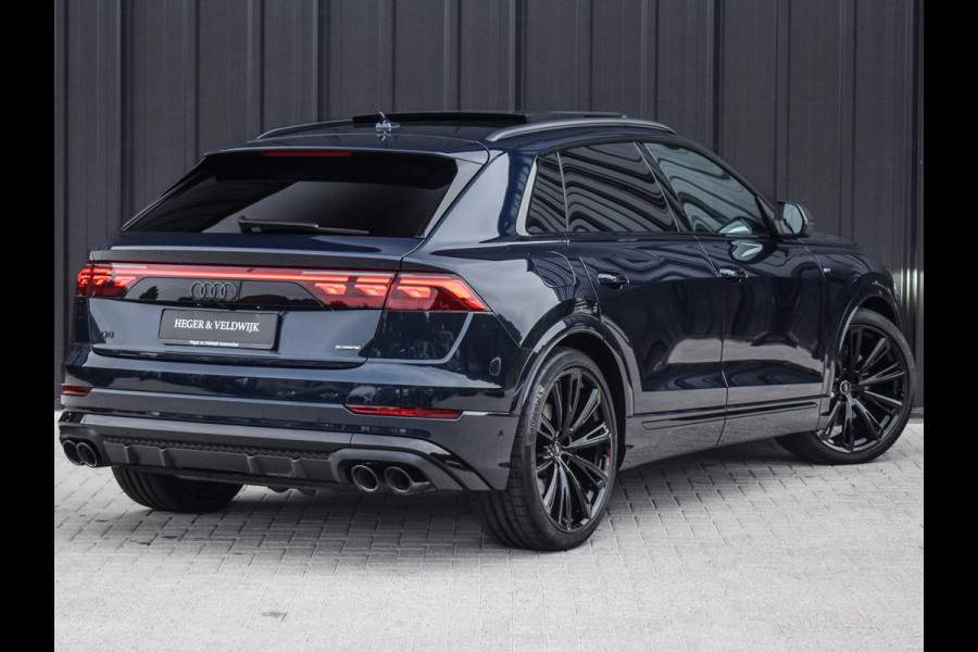 Audi Q8 60 TFSI e QUATTRO PRO LINE S COMPETITION | PANORAMADAK | CARBON | BANG & OLUFSEN ADVANCED | S-SEATS | CARBON INLEG | 360 CAMERA
