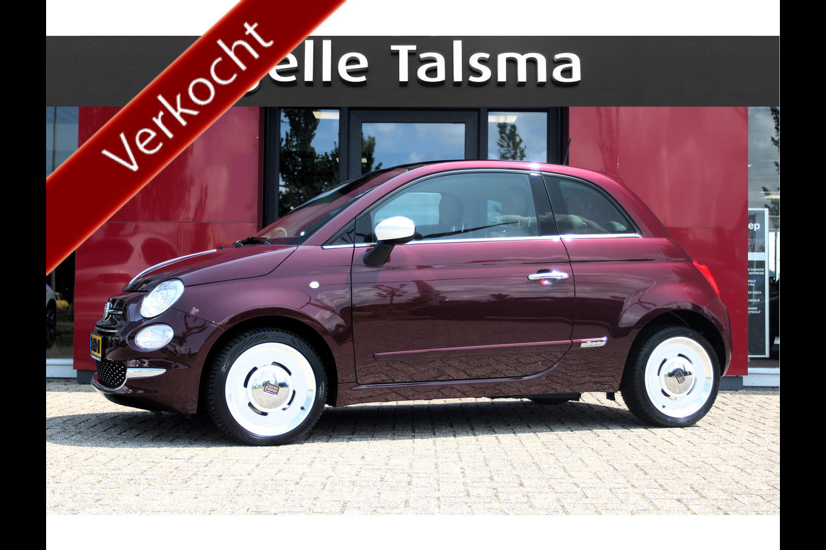 Fiat 500 1.2 Lounge 4 cilinder | Xenon | Leren bekleding | Elec.schuif\kanteldak Fiat 500 1.2 Lounge 4 cilinder | Xenon | Leren bekleding | Elec.schuif\kanteldak