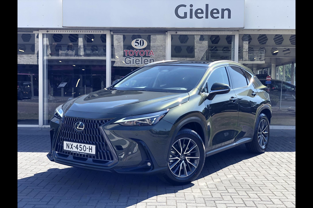 Lexus NX 450h+ AWD Luxury Line Plus | Panoramadak, 360 Camera, Leer, Groot scherm, Dodehoekherkenning, Stoel + Stuurverwarming Lexus NX 450h+ AWD Luxury Line Plus | Panoramadak, 360 Camera, Leer, Groot scherm, Dodehoekherkenning, Stoel + Stuurverwarming