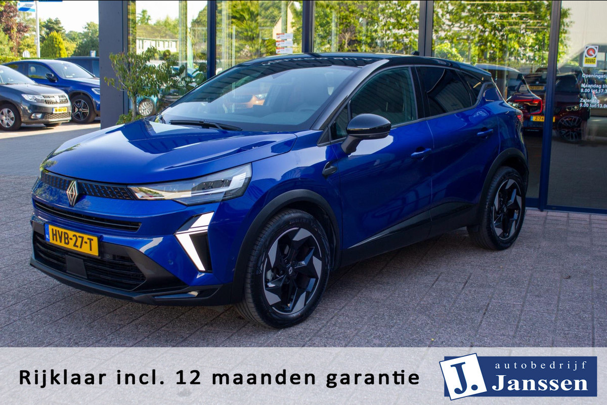 Renault Captur 1.3 mild hybrid 160 esprit Alpine|Prijs incl. 12 mnd garantie| LMV Carplay Camera DAB PDC Bluetooth Keyless entry