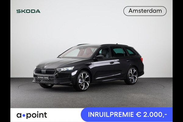 Škoda Octavia Combi Sportline Business m-HEV 1.5 TSI 150 pk 7 versn. DSG | Navigatie pakket | Light & view | Travel assist pakket | Side assist | Winter pakket | 19 inch lichtmetalen velgen